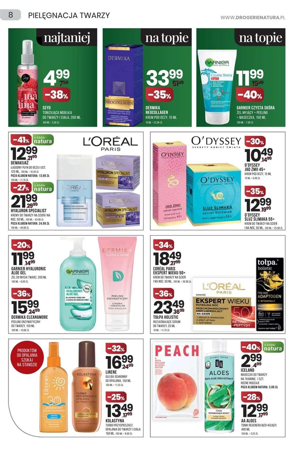 Gazetka promocyjna Drogerie Natura str. 8