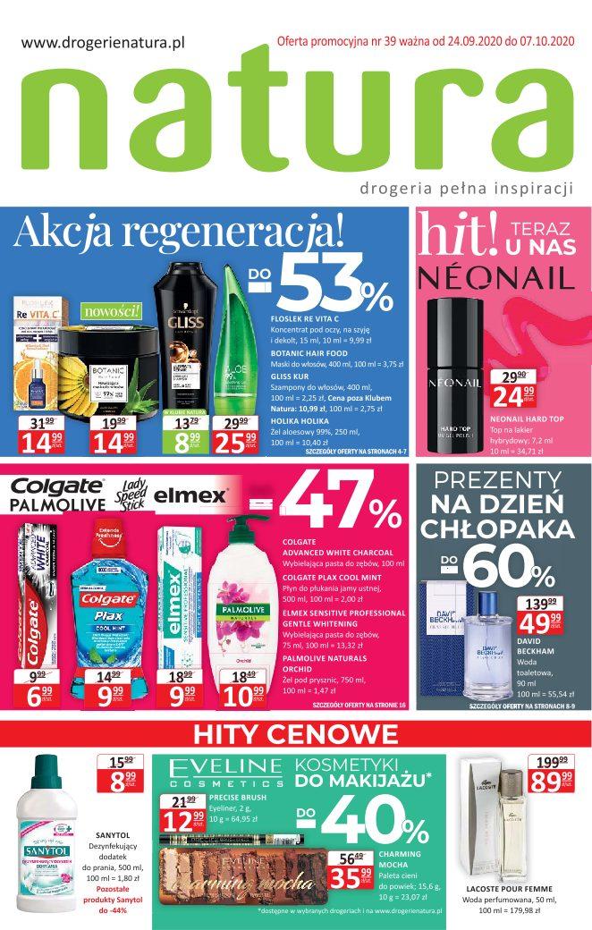 Gazetka promocyjna Drogerie Natura str. 1