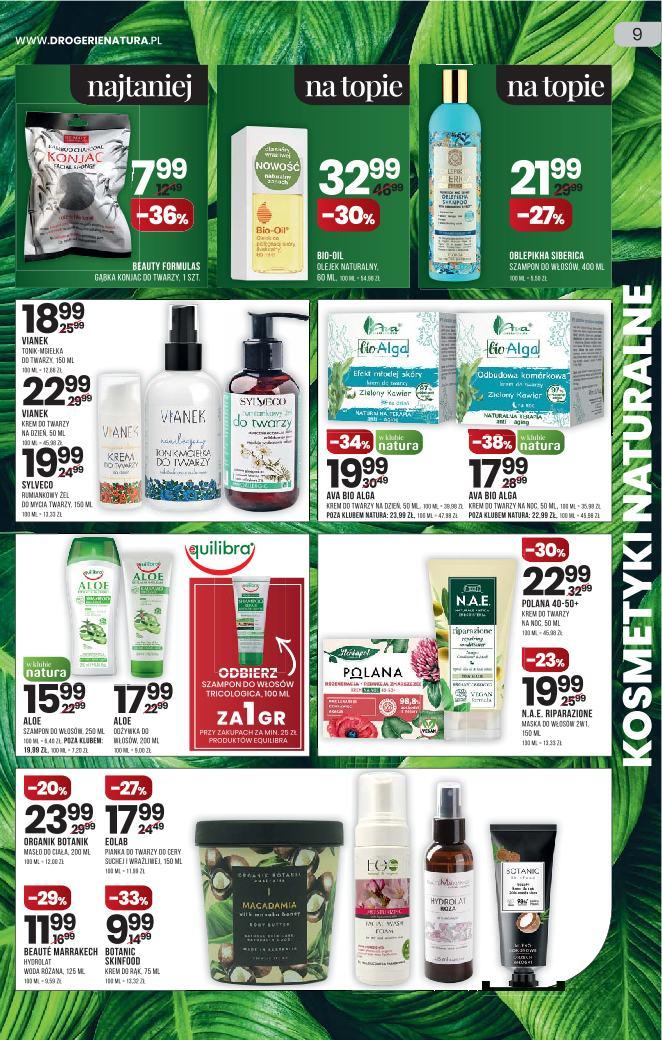 Gazetka promocyjna Drogerie Natura str. 9