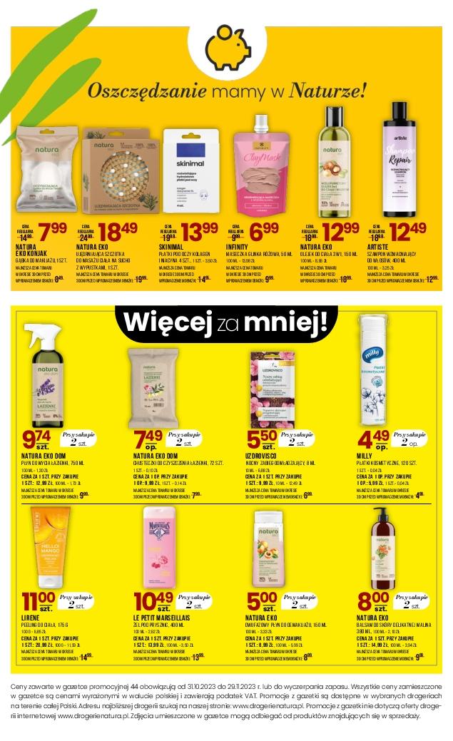 Gazetka promocyjna Drogerie Natura str. 20