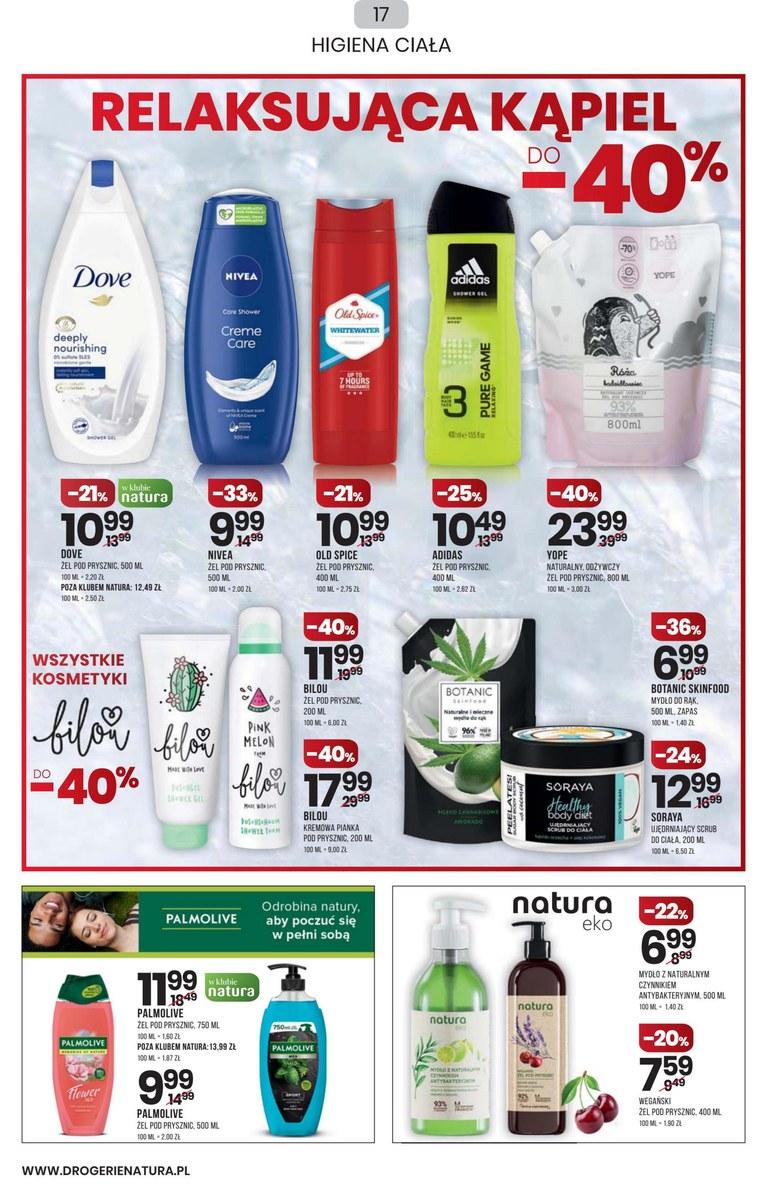Gazetka promocyjna Drogerie Natura str. 17