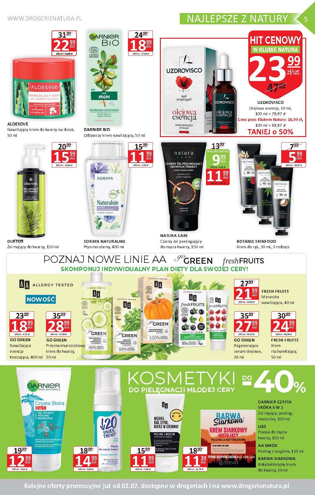 Gazetka promocyjna Drogerie Natura str. 5