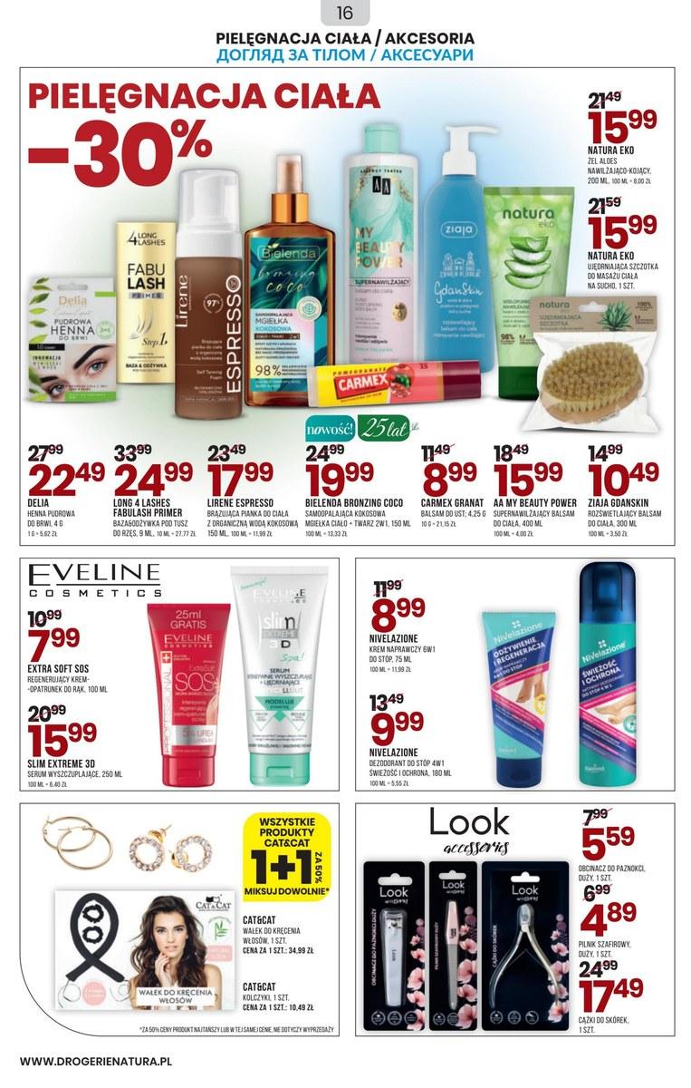 Gazetka promocyjna Drogerie Natura str. 16
