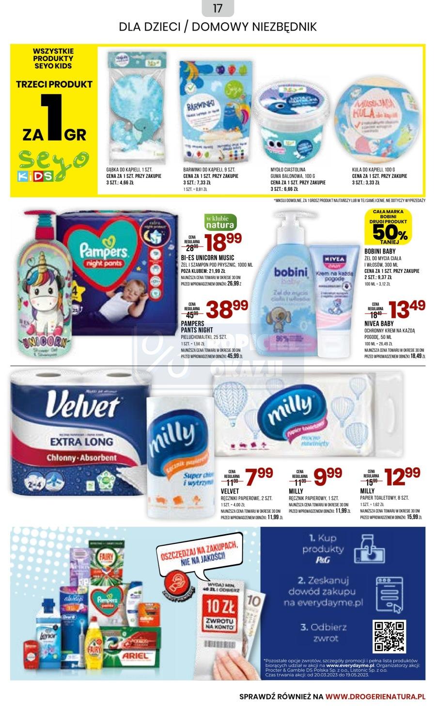 Gazetka promocyjna Drogerie Natura str. 17