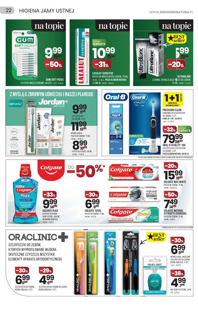 Gazetka promocyjna Drogerie Natura str. 22