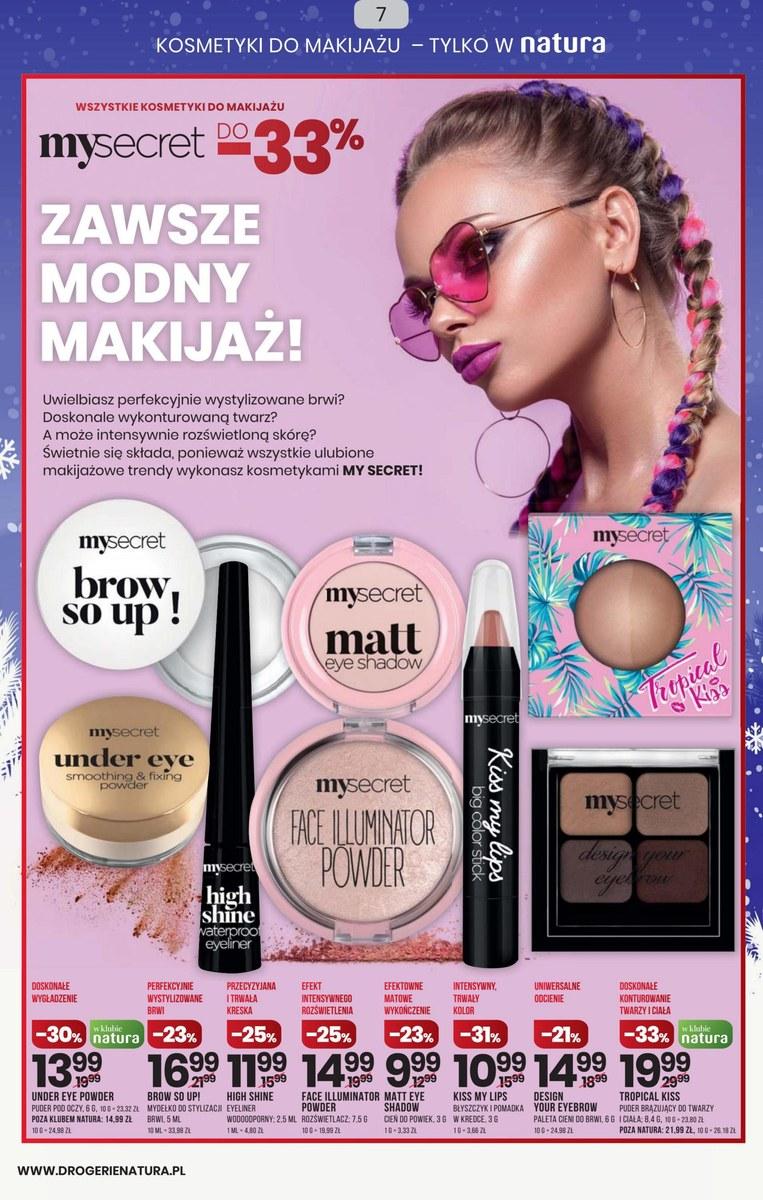 Gazetka promocyjna Drogerie Natura str. 7