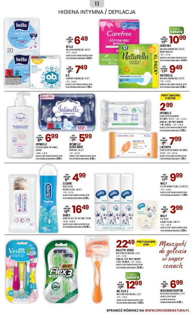 Gazetka promocyjna Drogerie Natura str. 13