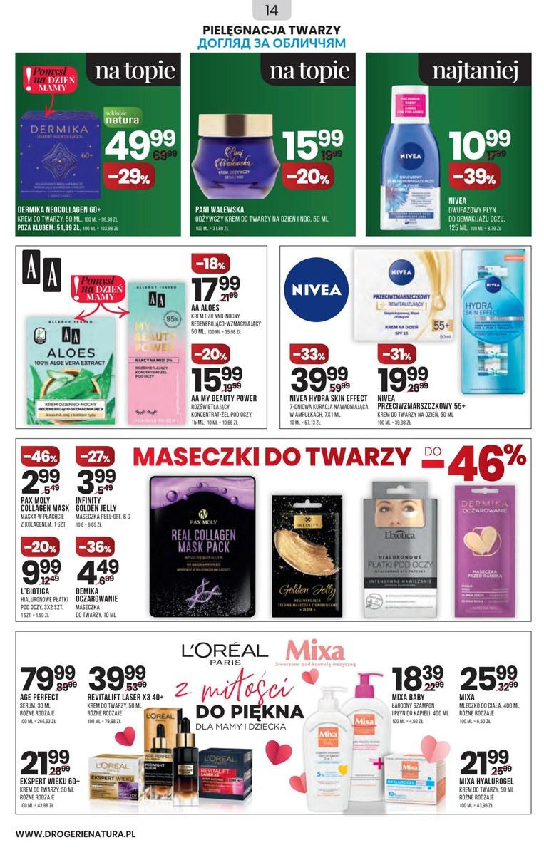 Gazetka promocyjna Drogerie Natura str. 14