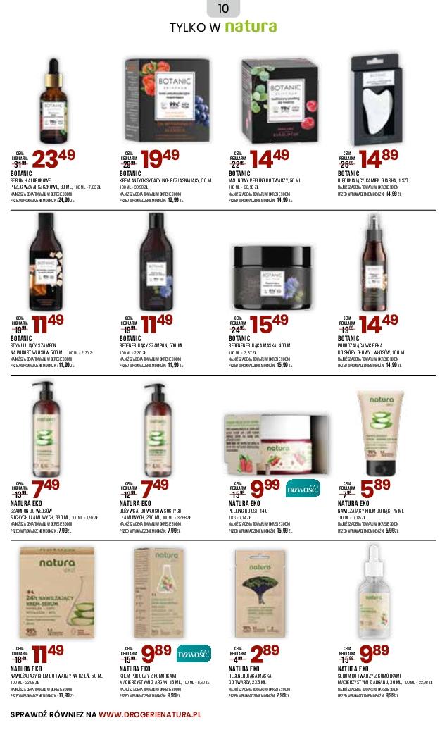 Gazetka promocyjna Drogerie Natura str. 10