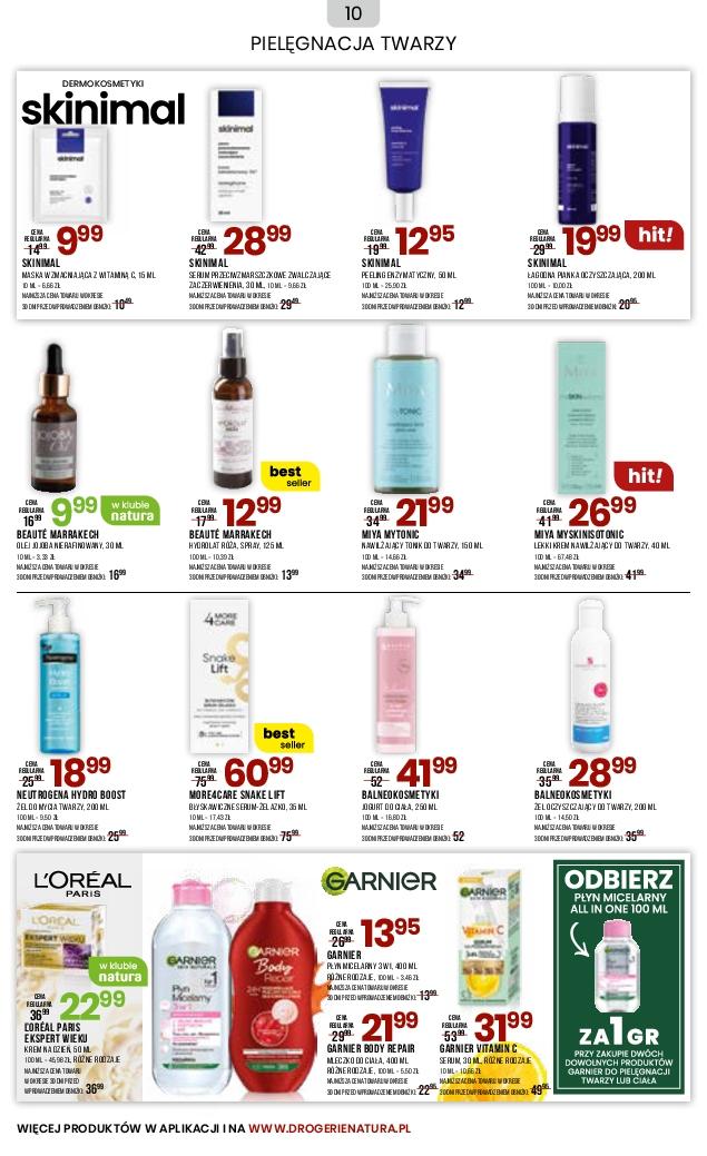 Gazetka promocyjna Drogerie Natura str. 10