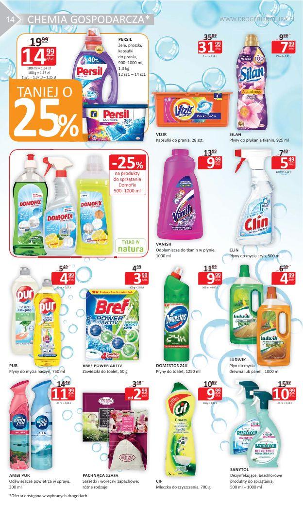 Gazetka promocyjna Drogerie Natura str. 14