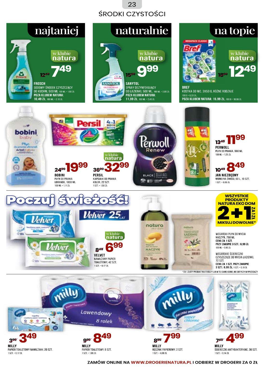 Gazetka promocyjna Drogerie Natura str. 23