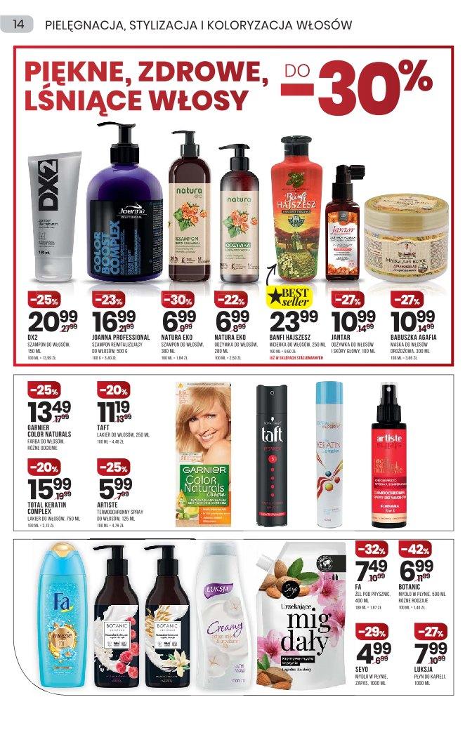 Gazetka promocyjna Drogerie Natura str. 14