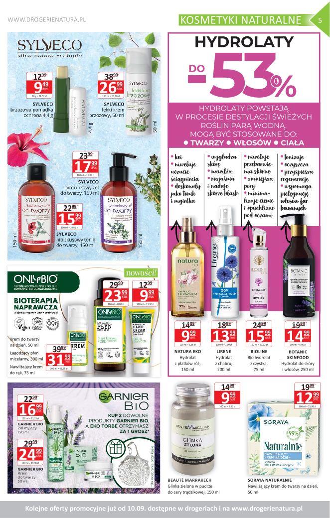 Gazetka promocyjna Drogerie Natura str. 5