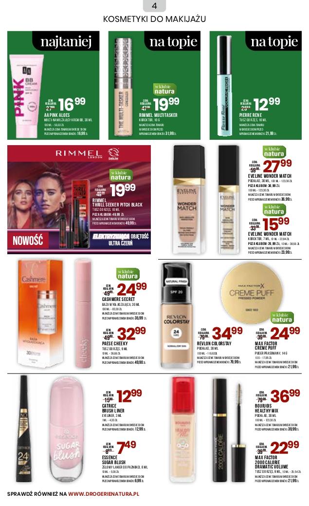Gazetka promocyjna Drogerie Natura str. 4