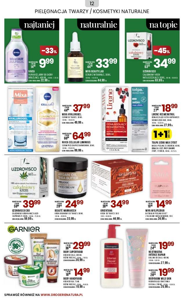 Gazetka promocyjna Drogerie Natura str. 12