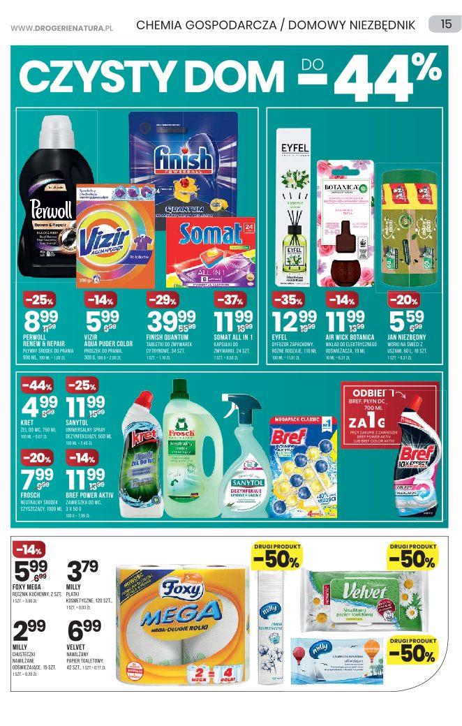 Gazetka promocyjna Drogerie Natura str. 15