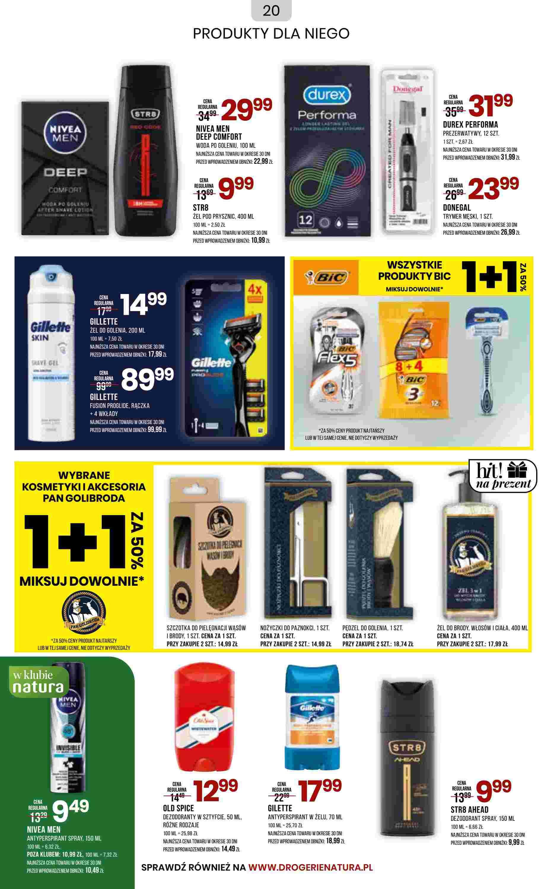 Gazetka promocyjna Drogerie Natura str. 20