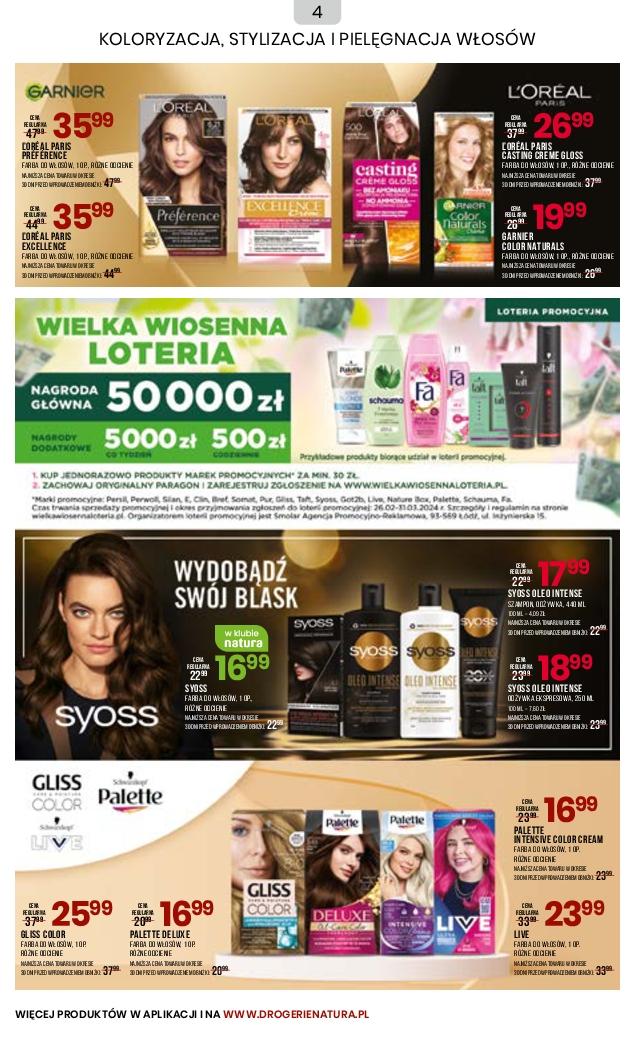 Gazetka promocyjna Drogerie Natura str. 4
