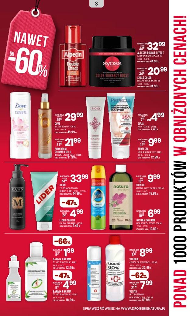 Gazetka promocyjna Drogerie Natura str. 3