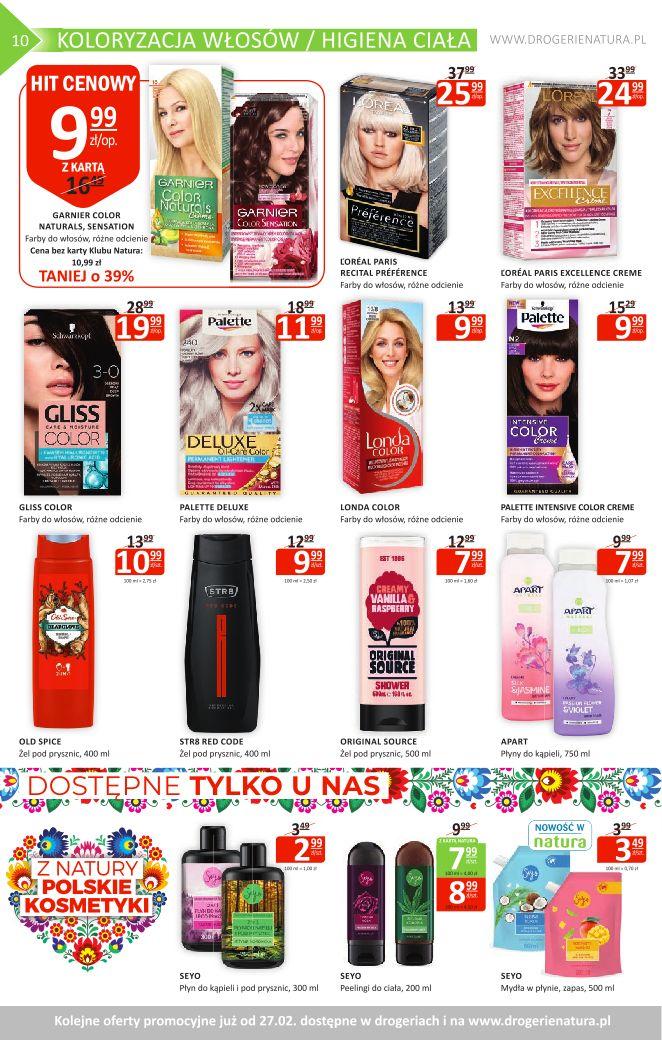 Gazetka promocyjna Drogerie Natura str. 10