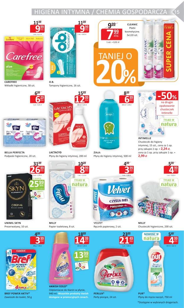 Gazetka promocyjna Drogerie Natura str. 15