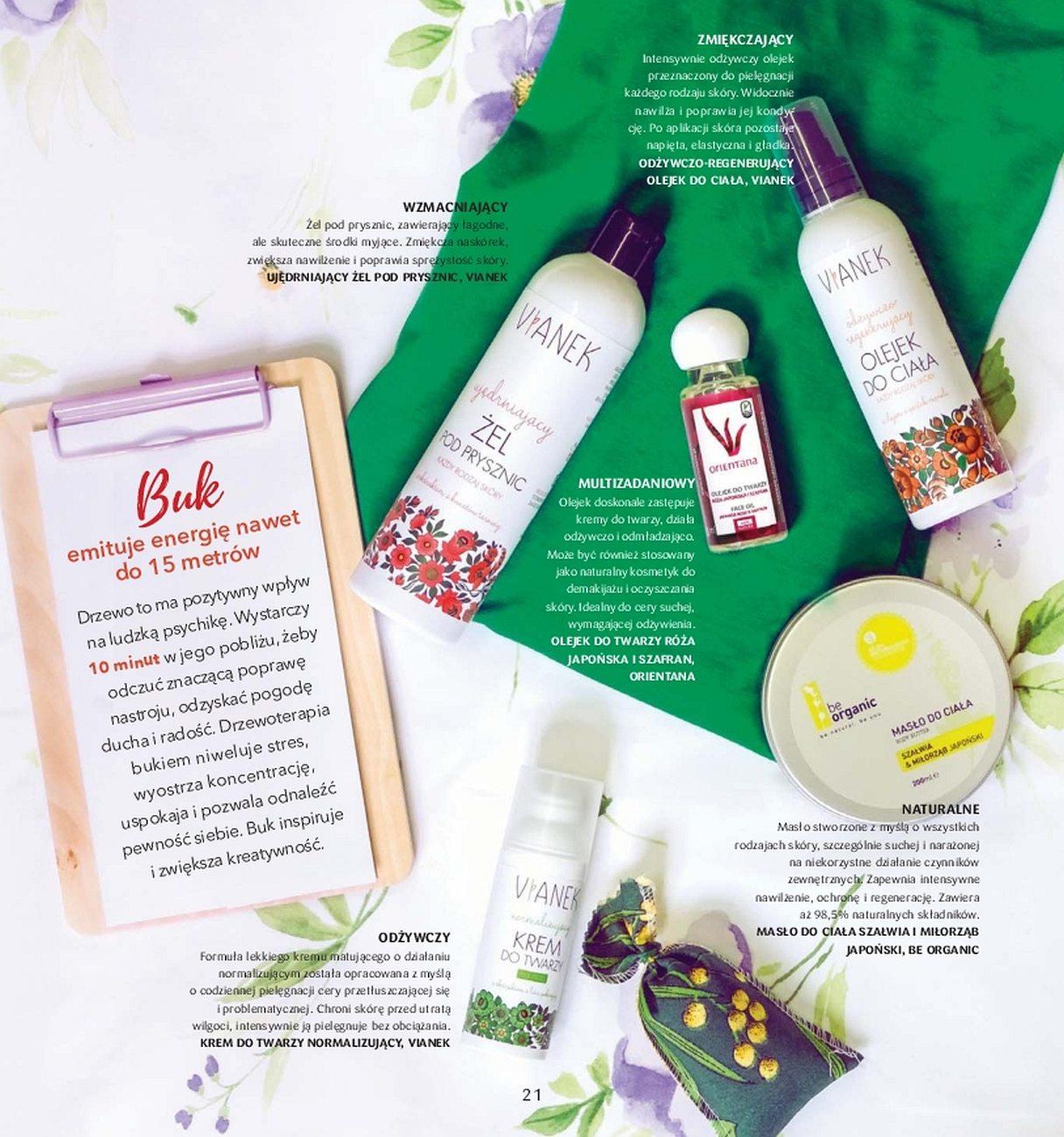 Gazetka promocyjna Drogerie Natura str. 21