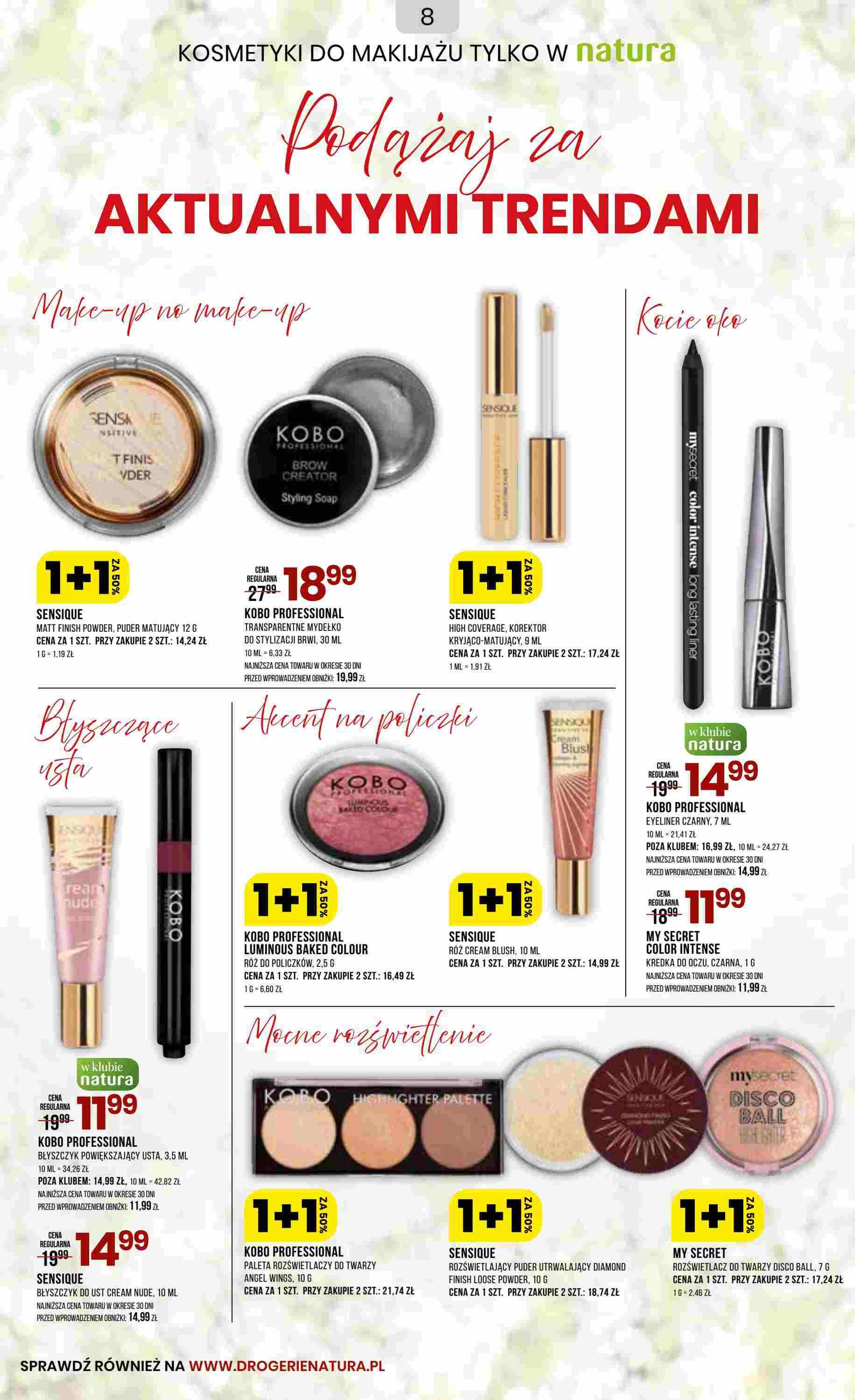 Gazetka promocyjna Drogerie Natura str. 8