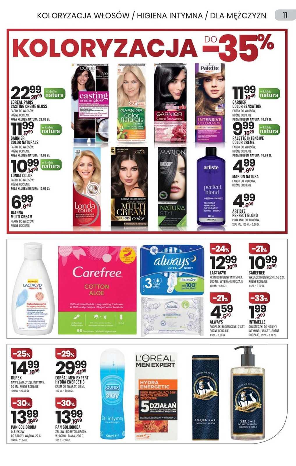 Gazetka promocyjna Drogerie Natura str. 11