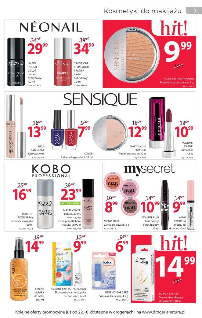 Gazetka promocyjna Drogerie Natura str. 9