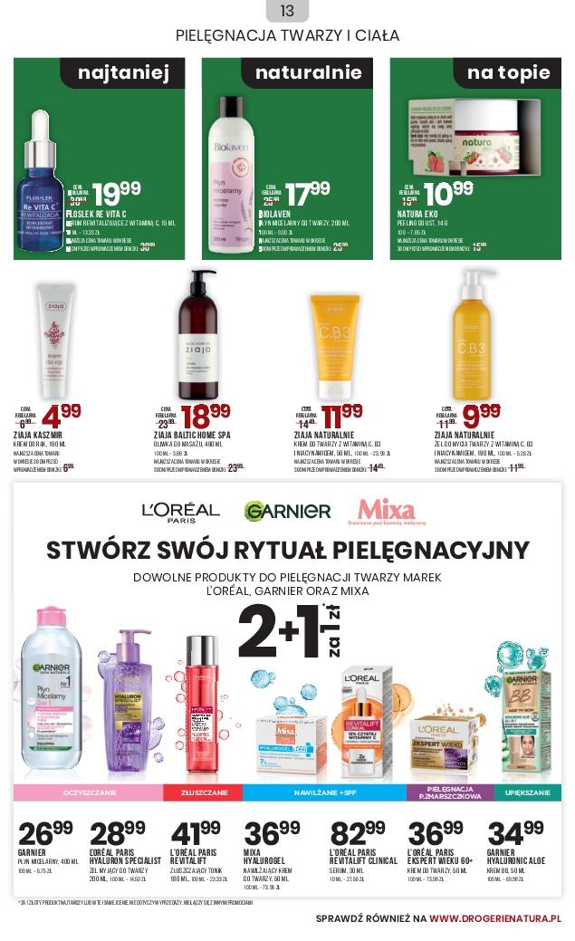 Gazetka promocyjna Drogerie Natura str. 13
