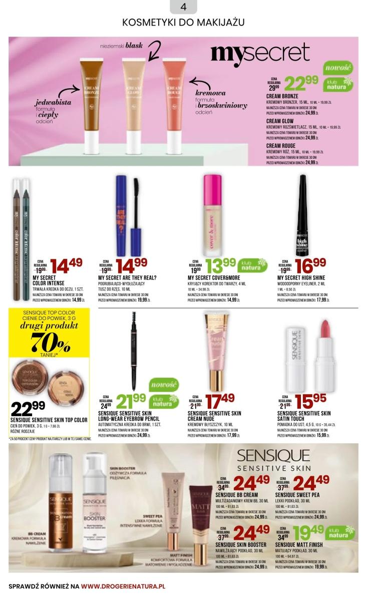Gazetka promocyjna Drogerie Natura str. 4