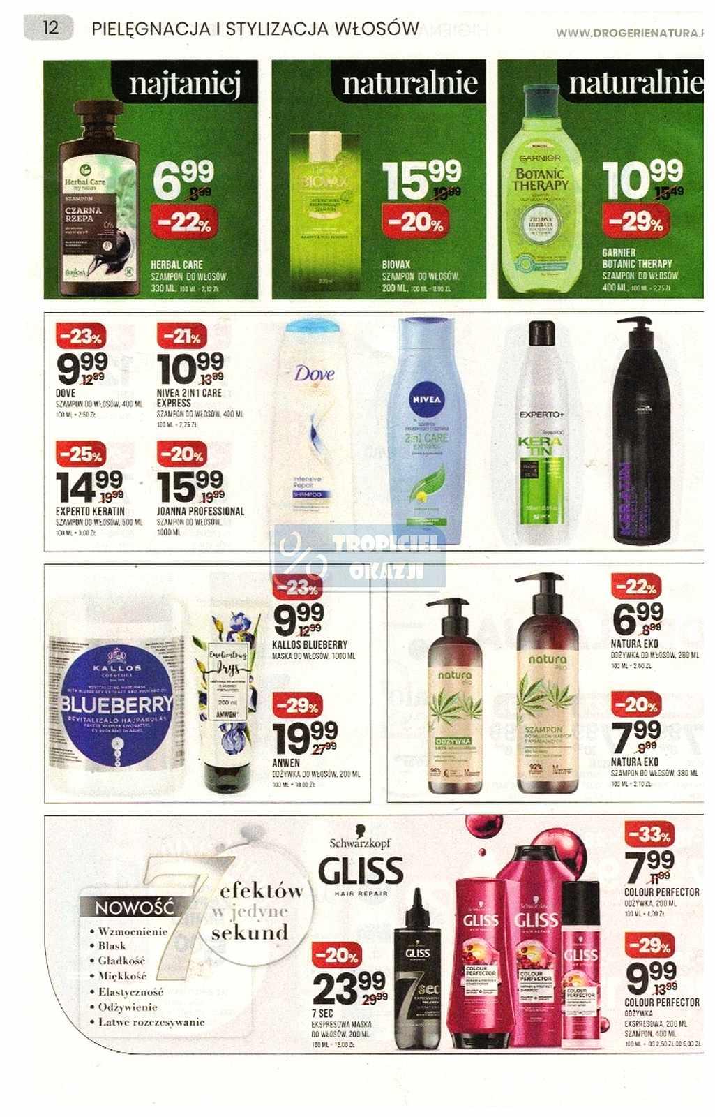 Gazetka promocyjna Drogerie Natura str. 12