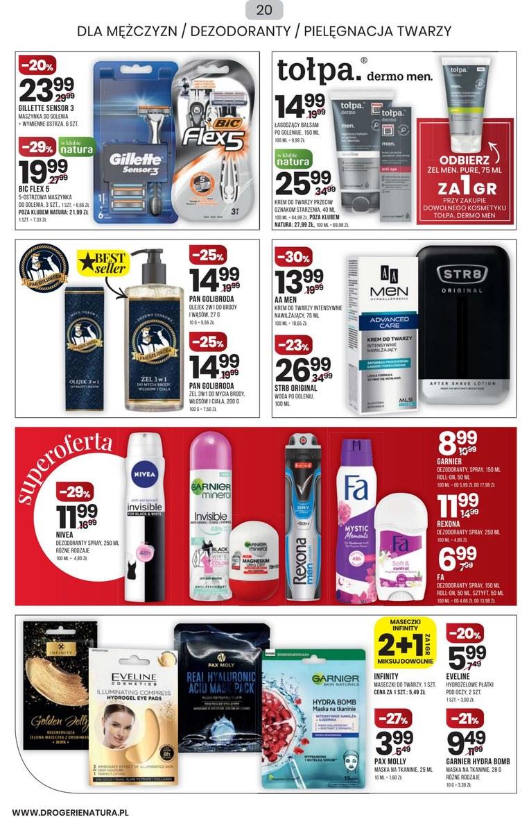 Gazetka promocyjna Drogerie Natura str. 20