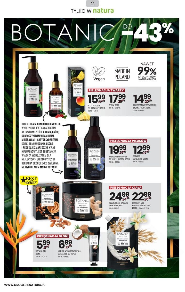 Gazetka promocyjna Drogerie Natura str. 2