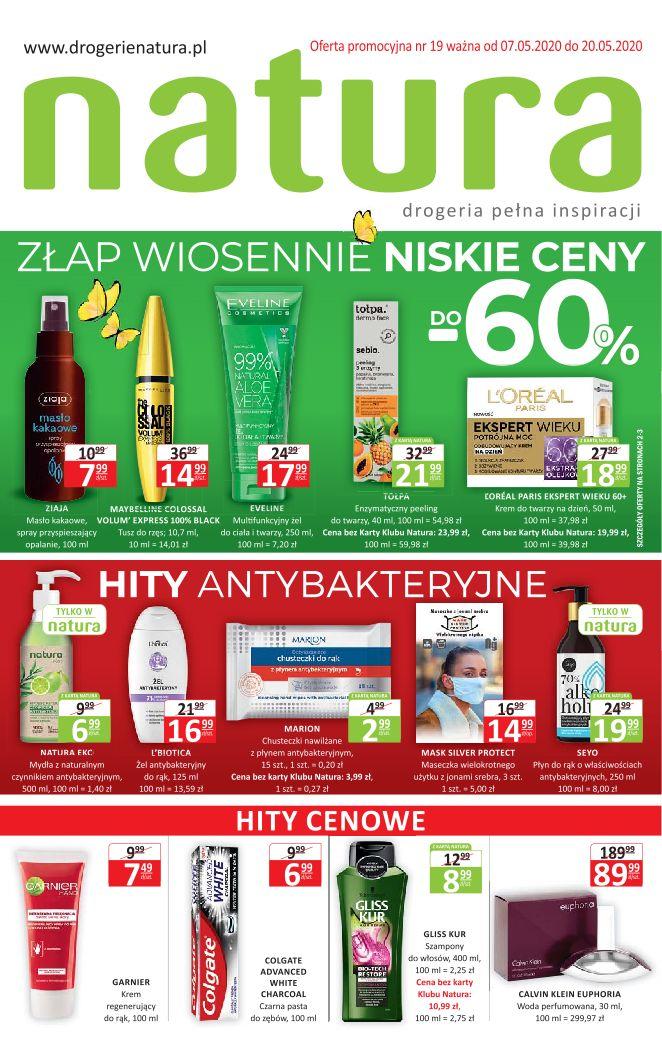 Gazetka promocyjna Drogerie Natura str. 1