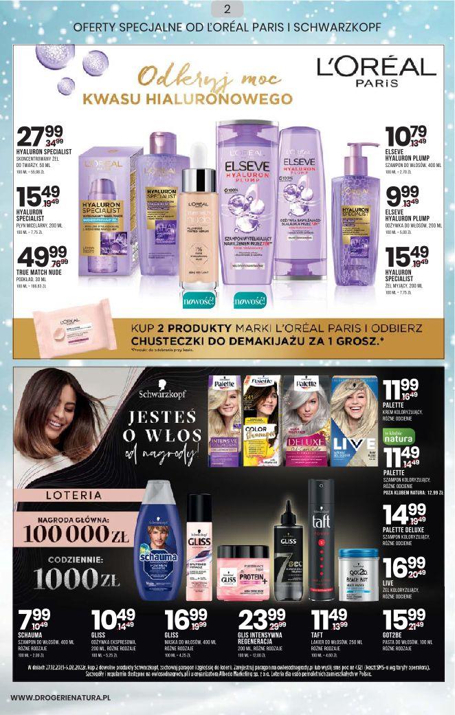 Gazetka promocyjna Drogerie Natura str. 2