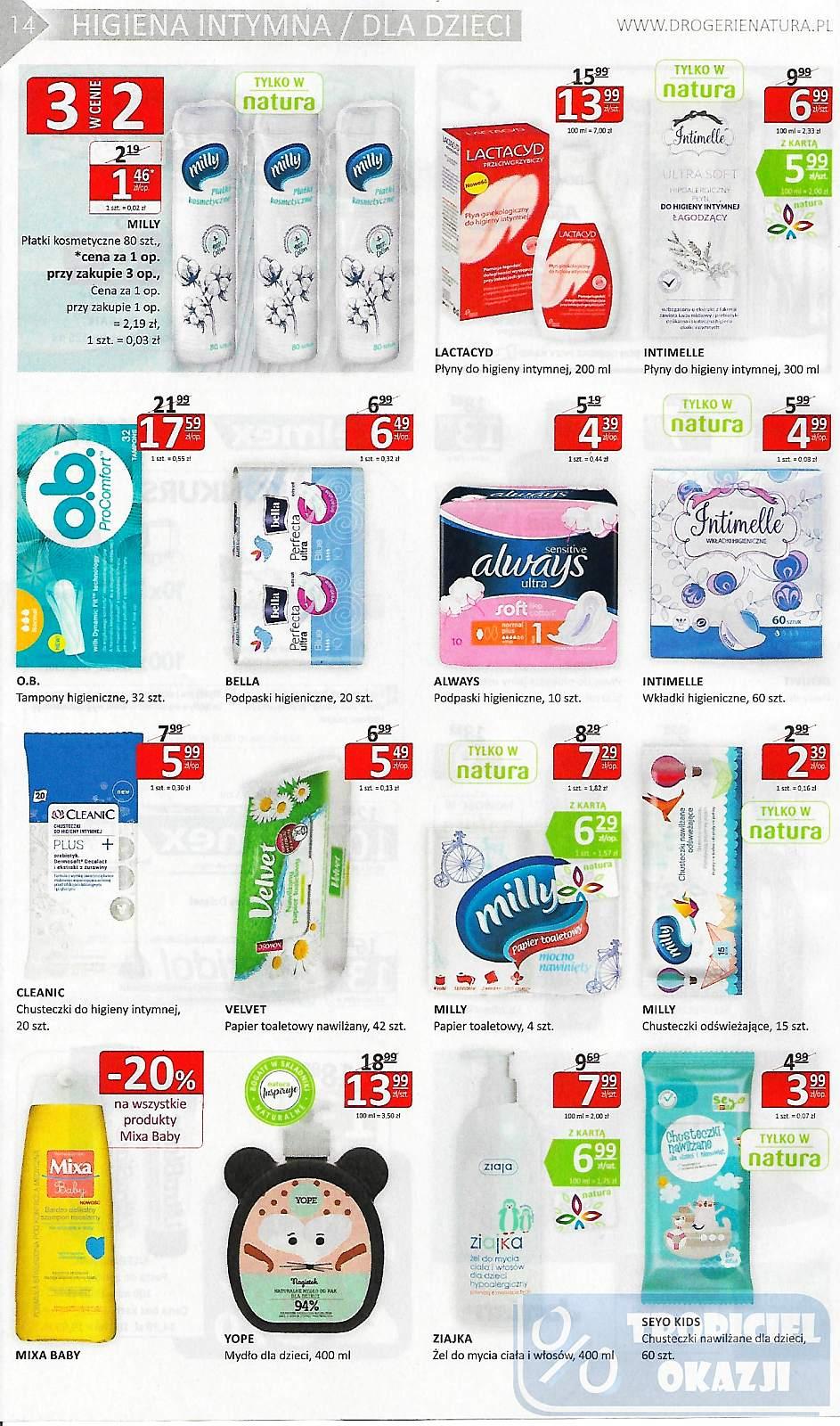 Gazetka promocyjna Drogerie Natura str. 14